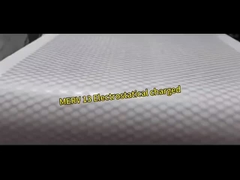 저압 드롭 공기 사전 필터, G3 G4 폴리에스테르 필터 매체 롤