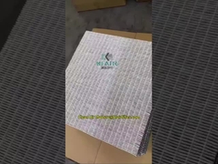 활성 카본 입자 Ｖ 은행 소형 공기 정화 필터 플라스틱 / 아연도강 골조