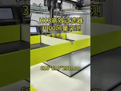 H13 병원 수술실 의약품 산업용 HEPA 공기 필터