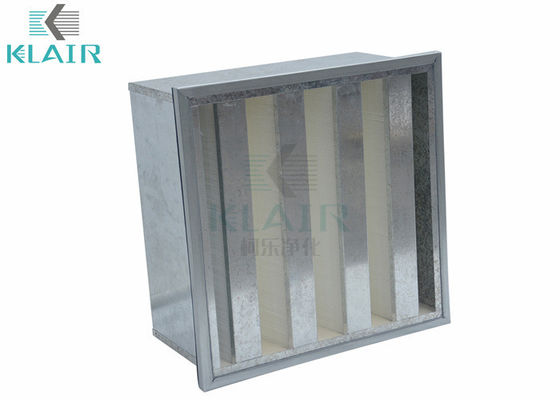 직류 전기를 통한 강철 건장한 건축을 가진 V 은행 헤파 경제적인 공기 정화 장치