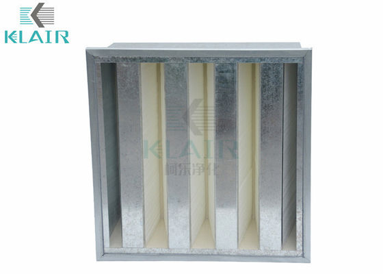 직류 전기를 통한 강철 건장한 건축을 가진 V 은행 헤파 경제적인 공기 정화 장치